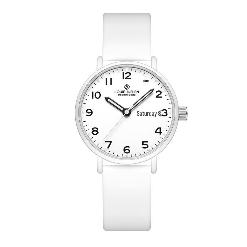 Louis Jielun Student Silent Quartz Watch 35mm