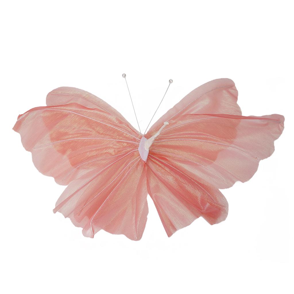 1pc Flower Head 50cm Dia Symphony Silk Artificial Flower Butterfly-shaped Decoration Flowers Home Hotels Large