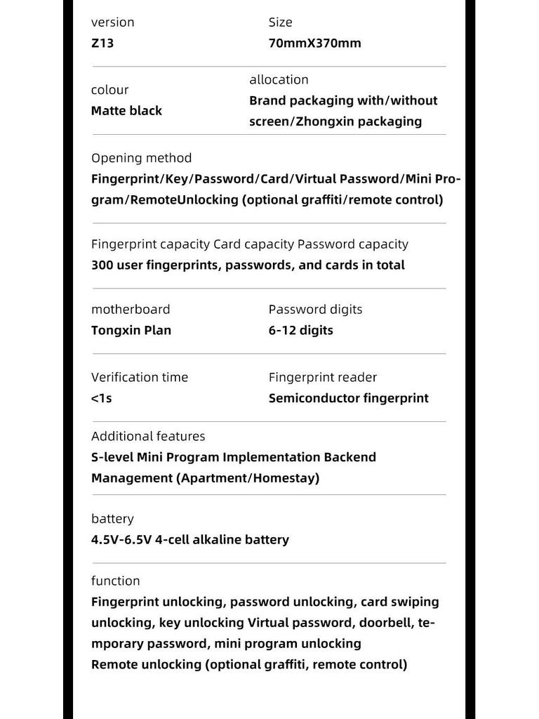 Smart Fingerprint Door Lock – Home & Hotel Security Solution