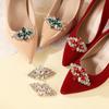 1Pcs Removable Shoe Clips for Ladies, Wedding Bridal High Heel Charms, Fashionable and Gleaming Shoe Buckle Gifts