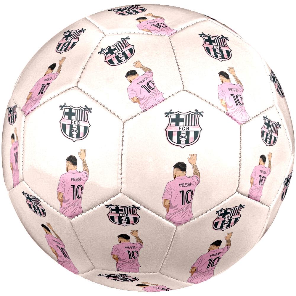 1 pezzo Messi Taglia 5 Pallone da Calcio Cucito a Macchina per Allenamento e Partite all'Aperto Regali per Appassionati di Sport