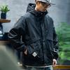 Jacket Jacket Men'S Loose Tide Brand Large Size Jacket American Hooded Waterproof Outdoor Mountaineering Suit Tide