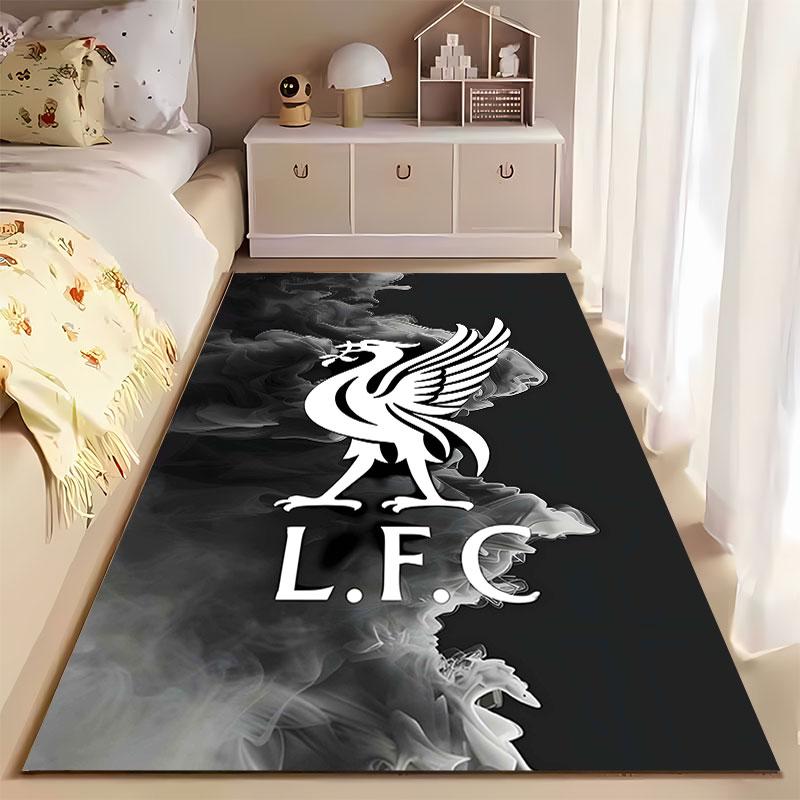 Black and White LFC Bird Design suitable as a non-slip mat for the living room or bedroom sofa