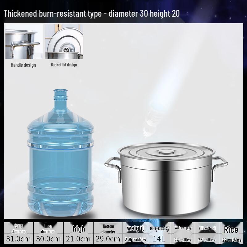 Yihuan Stainless Steel Commercial Soup Pot