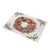 Christmas Tablecloth Cartoon Claus Christmas Tree Dining Table Mat Knitted Fabric Insulation Mat Decoration