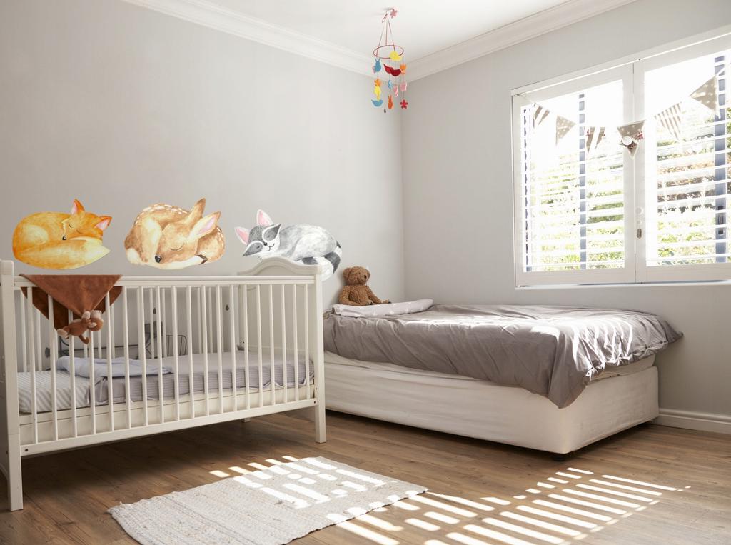 Decorative Stickers For Kids - Sleeping Animals