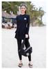 Women's Sun Protection Long Sleeve Wetsuit Set - Slimming, Quick Dry Suit for Snorkeling, Surfing & Beach Activities