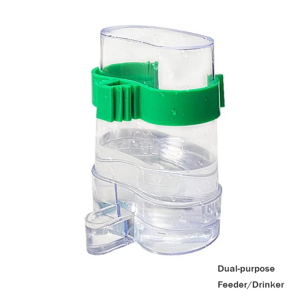 Plastic Bird Automatic Drinker Automati Parrots Feeder Waterer Bird Water Dispenser Parrots