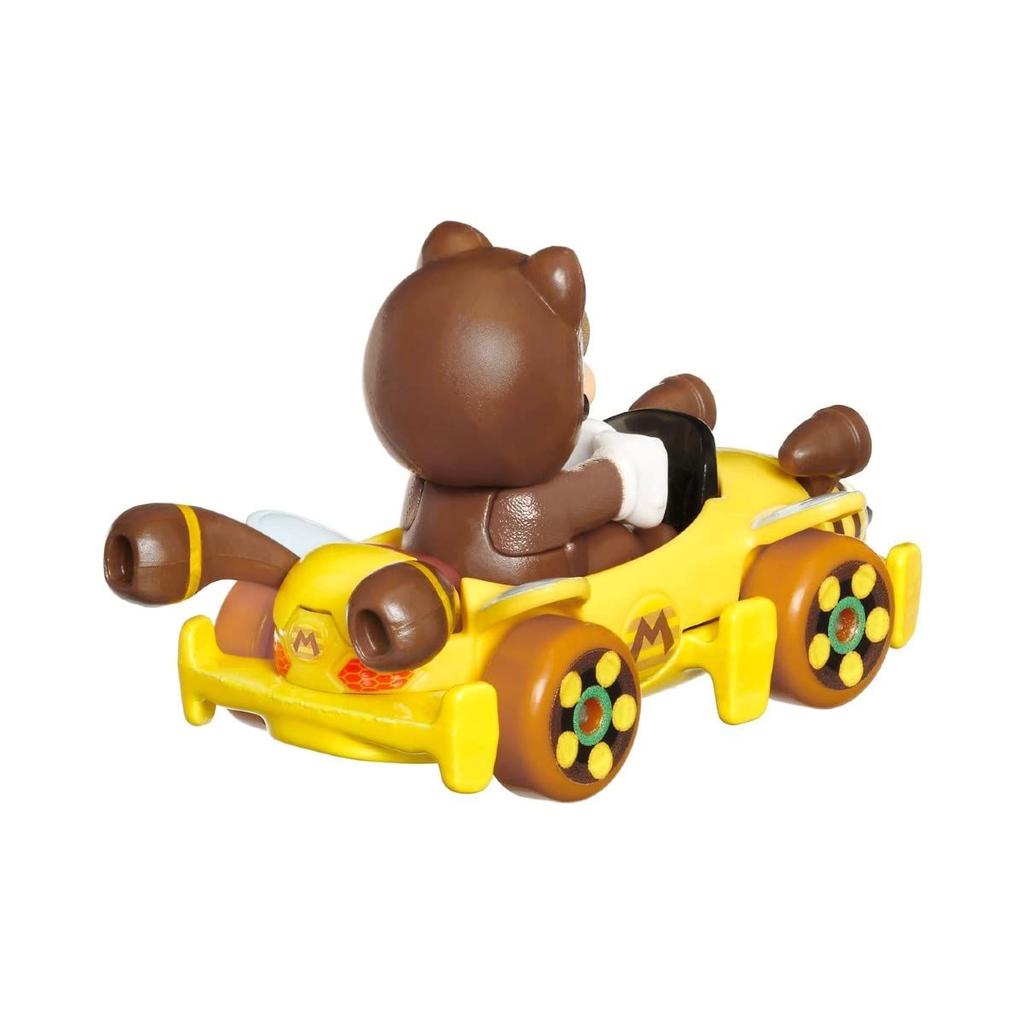 Hot Wheels Modellino DieCast TANOOKI Mario Bumble V Da Super Mario Kart Scala Lunghezza 5cm - 164