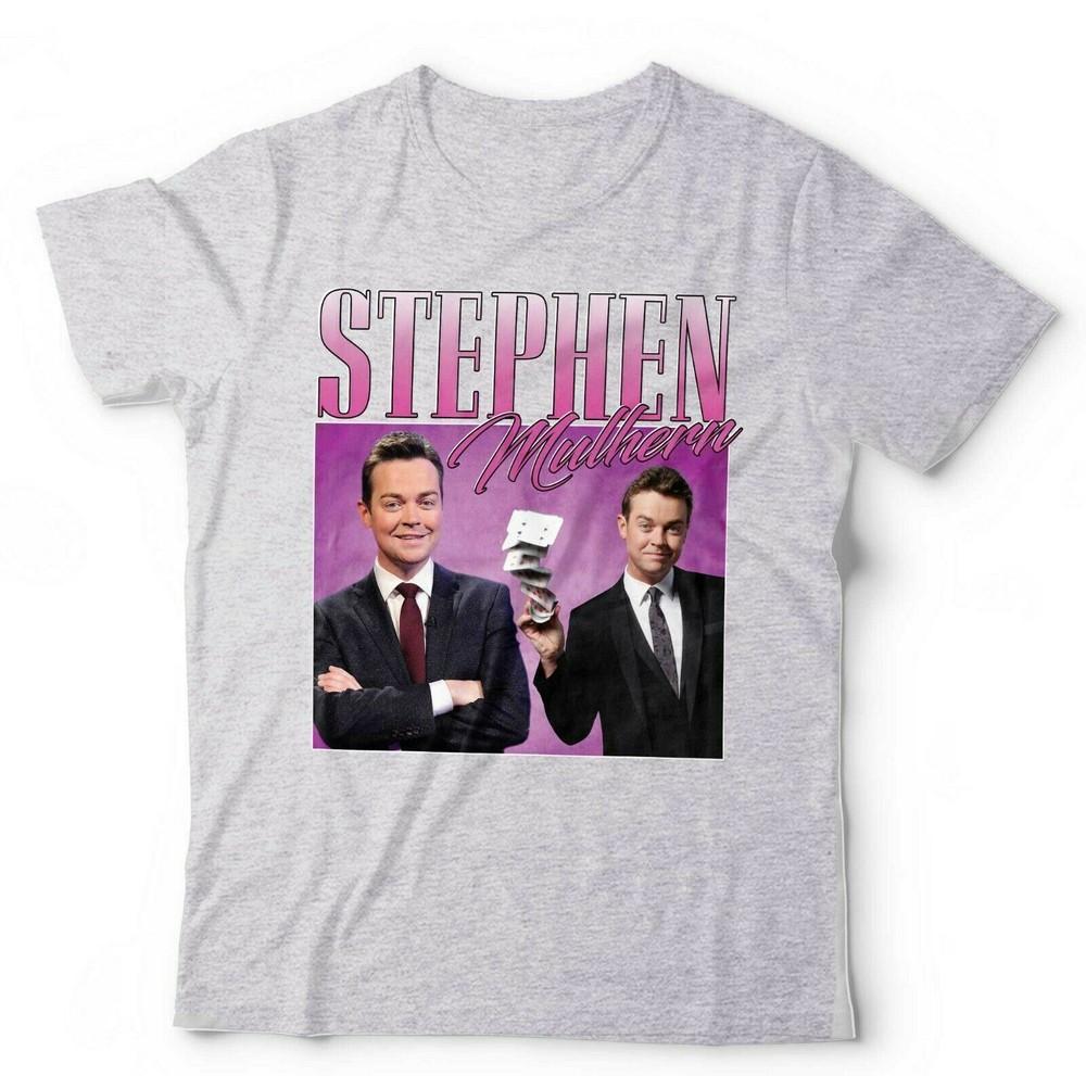 T-shirt Stephen Mulhern Appreciation Unisexe Hommage Rétro Enterrement de Vie de Garçon/Jeune Fille Drôle