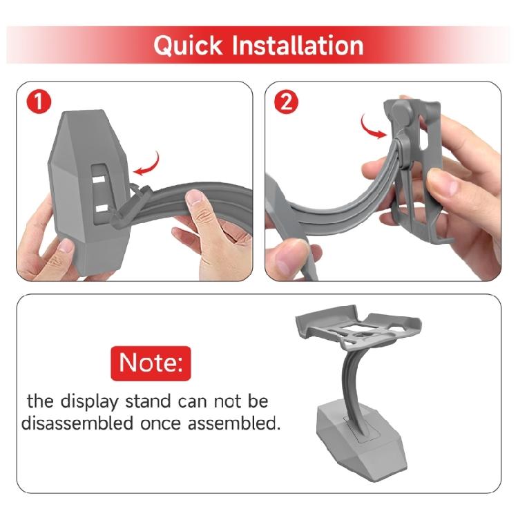 Desktop Drones Display Holder Exhibition Stand Enhanced Stability Design for Mini 3/4/5Pro Models Home Office Settings