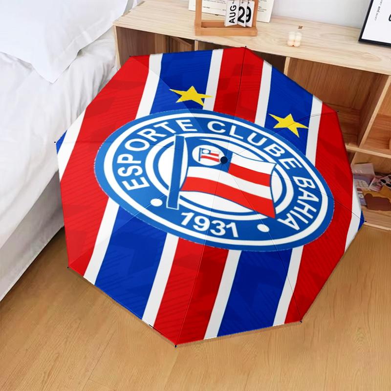 1PC Esporte Clube Bahia Sports Club Emblem Printed Soft Flannel Blanket Throw for Adult Bedroom Living Room Sofa Camping Fan Gifts Christmas Gifts