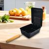 Campfire Popcorn Popper, BBQ Tool, Comfortable Handle Nonstick Pan, Maker for Party,