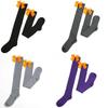 Japanese Style Over-the-knee Bow Socks Sexy High Tube Socks For College Fashion Friction-resistant Polyester Fiber