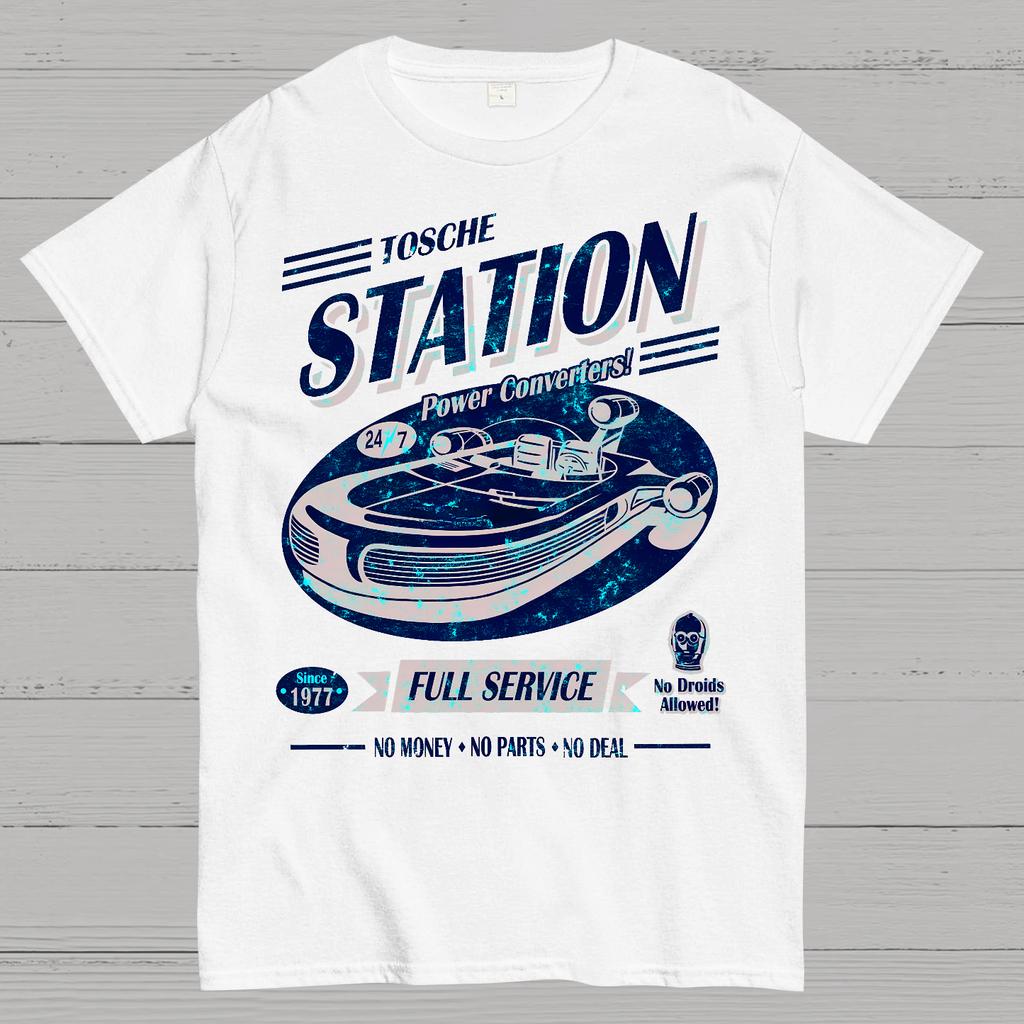 Tosche Station Classic Cotton Summer Casual Cool Loose T-Shirt