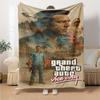 Gta Customize Your Name Blanket Cozy Personalized Blanket Soft Warm Cozy Throw For Office Chair Chair Bedding Bed All-Season Use
