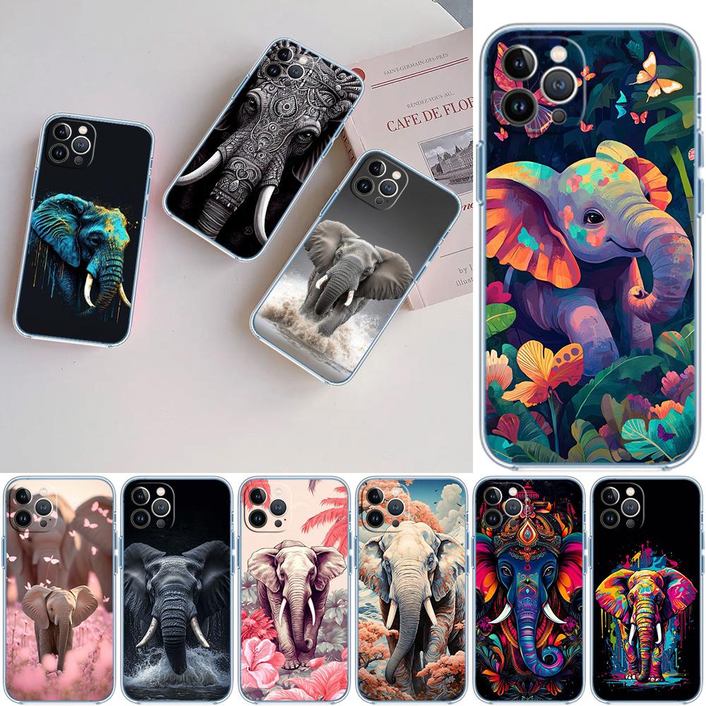 CJ5 Animal Elephant Case for Motorola Moto G10 G20 G30 G31 G32 G34 G35 G41 G42 G50 G51 G52 G55 G60 G60S G62 G71 G72 G75