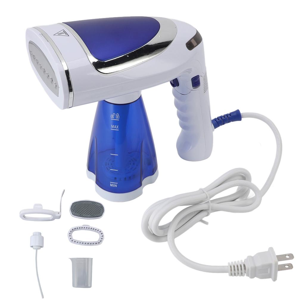 1600W Handheld Steam Iron 3 Levels Temperature Control Foldable Garment Steam Iron Portable