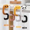 1/2pcs Desktop Bag Hook Portable Table-Side Non-Slip Handbag Purse Hanger Hook for School Office Student Table Desk Backbag Hook