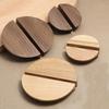 Mânere Premium din Lemn Masiv pentru Mobilier de Bucătărie, Mânere Lustruite Fin pentru Dulapuri, Dressing, Sertare, Amenajări Interioare