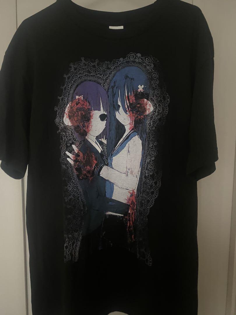 

[USED] moreru × omerta Japan tour collaboration t-shirt