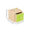 Color Shape Sorter Toy Early Learning Geometric Cognition Educational Recognition for