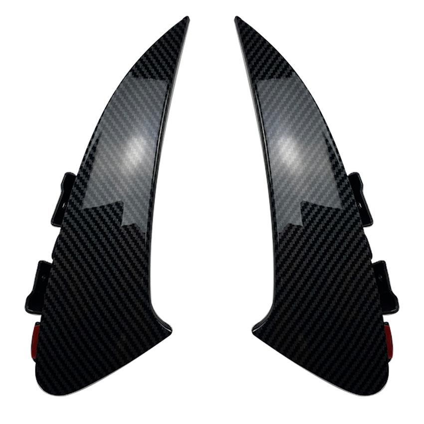 

For Mercedes CLA Class W118 2019+ Rear Spoiler Glossy Black ABS Carbon Fiber Pattern Painted Sports Trim Cover