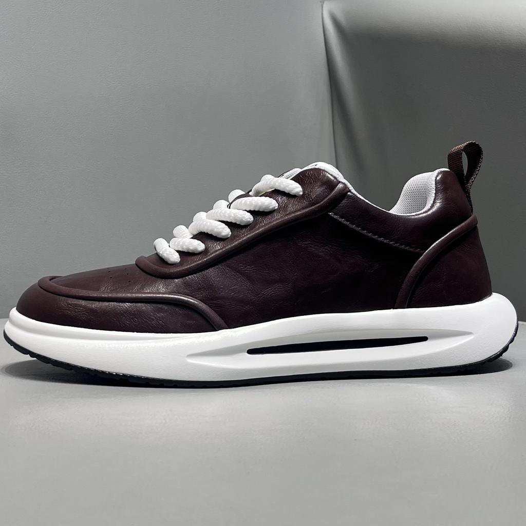 Fashion Men Casual Shoes Platform Non-slip Men Walking Sneakers Lightweight Male Running Shoes Breathable Platform Sport Shoes