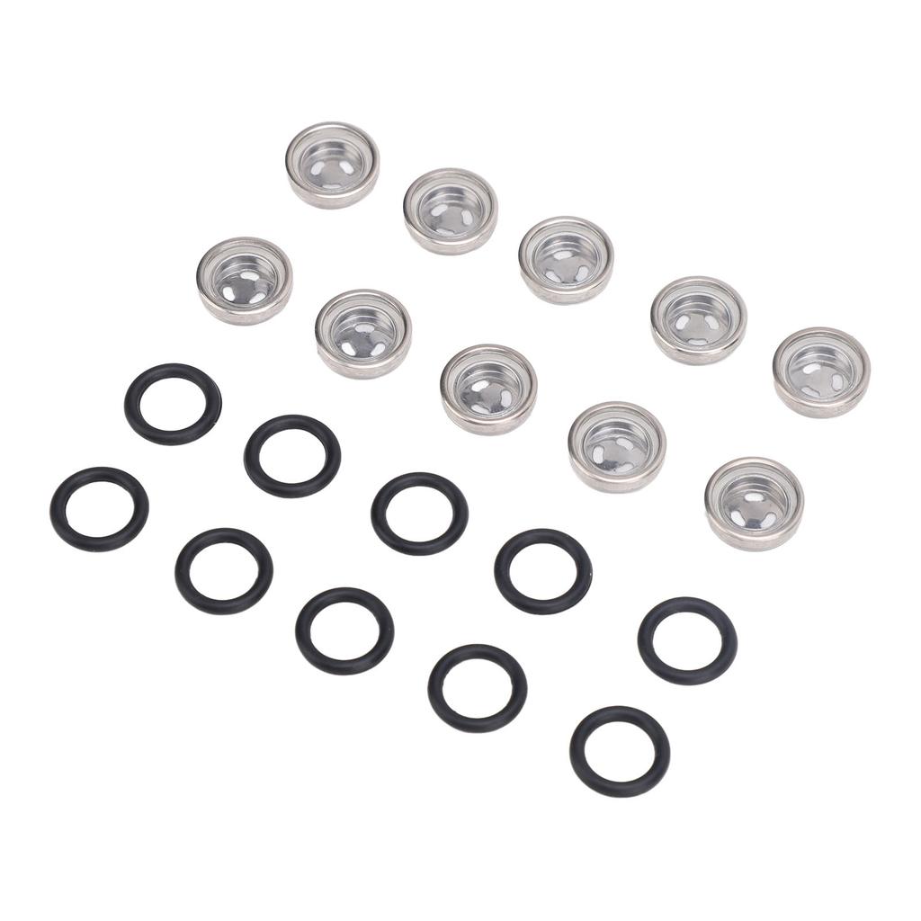 10pcs Brake Master Cylinder Sight Glass with O Ring Motorcycle Brake Master Cylinder Window for Motorcycle ATV