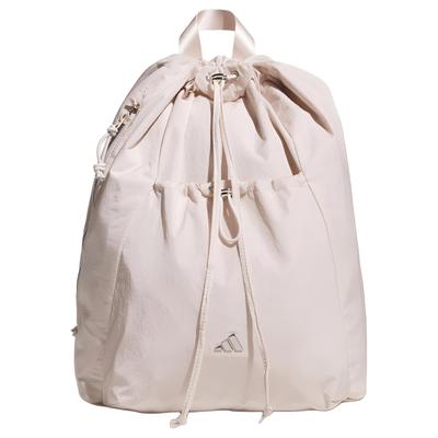 Recycelter Polyamid-Rucksack Damen Hell-Sesam-Pulver Adidas KC0230