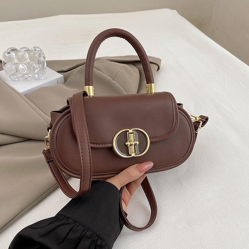 Bag texture design portable women's bag niche bag new autumn messenger bag