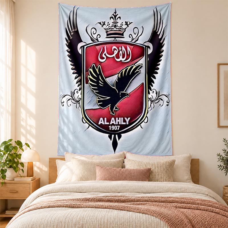 Al Ahly FC Tapestry highquality for decorating living room bedroom dorm walls ideal as bedroom wallart orholiday gift