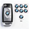 BBIG5 2/5/10Pcs Car Badge Emblem Sticker Auto Control Key Logo Accessories For BMW X1 X2 X3 X5 X4 X6 X7 iX3 F20 F10 F07 E70 E46 E90 E9