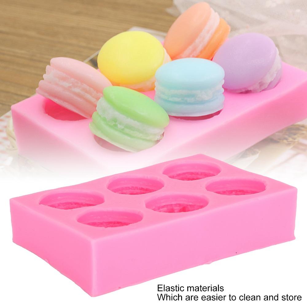 Silicone Macaron Mould 3D 3D Baking Mould Baking Mould Silicone Mould  Home Decorations