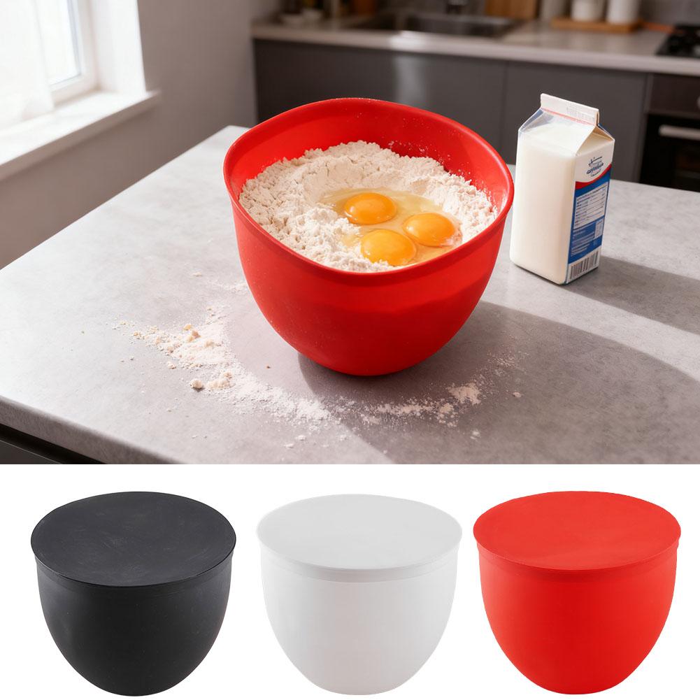 Silicone Bowl Liners For Kitchen 5 Qt Mixers Kitchen Helper Silicone Liners For Baking And Cooking Food Safe & Dishwasher S B0F6