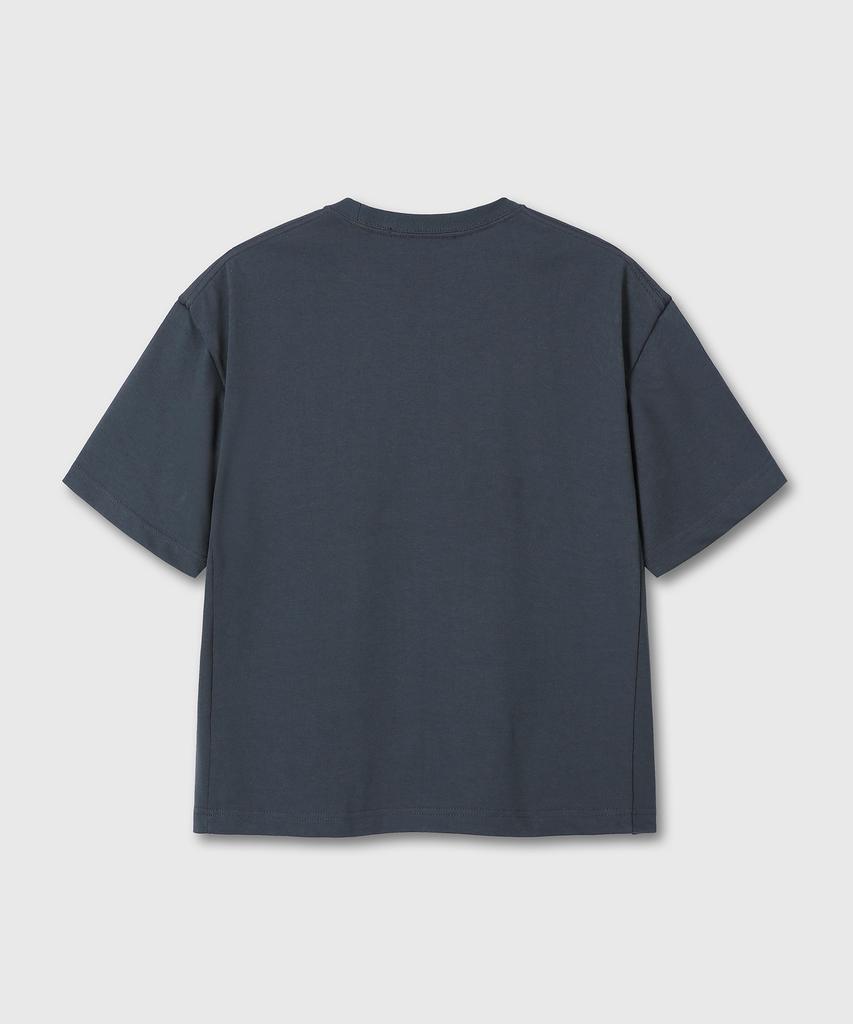 Daibeuin Uniform Crop T-Shirts (Navy)