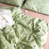 A-Class Cotton Duvet Cover: Double Layer Gauze for Fresh & Simple Style, Fits Single/Double Beds