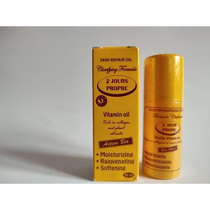 Huile vitaminée 2 jours propre visage et corps 50 ml