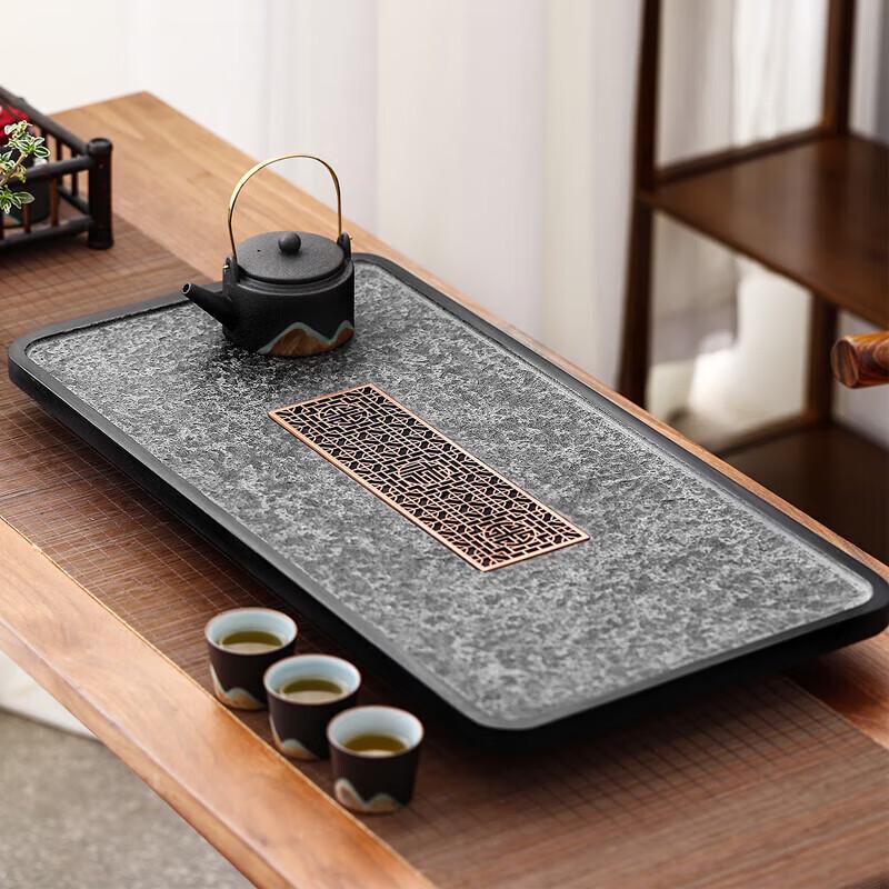 Boway Black Gold Stone Tea Tray