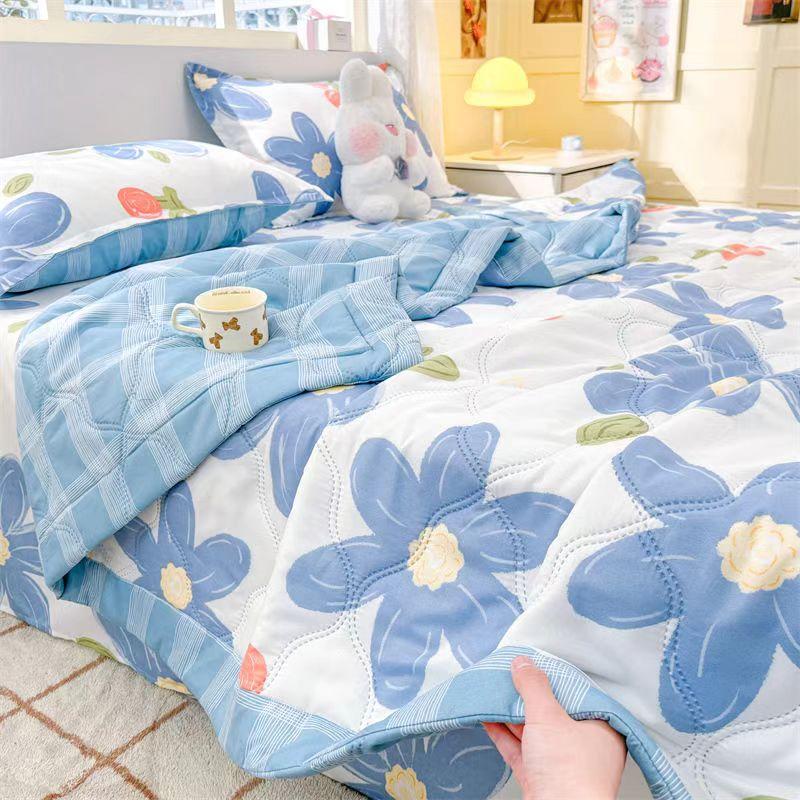 

2025 Весна Лето Хлопковое Одеяло Тонкое Покрывало Одеяло Для Взрослых Детей Королевское Одеяло Лоскутное Покрывало Роскошное Покрывало Для Кровати 200x230 см Домашний Декор 200X230cm Thin Quilts