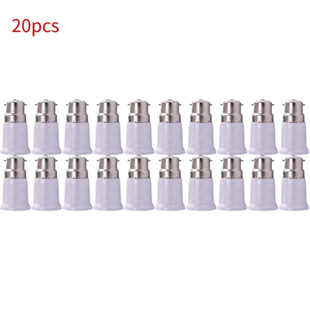 B22 to E27 Lamp Holder Converter holder Bayonet to Screw Lamp Light Socket Bulb Base Spliter Extension Adapter LED Corn Bulb