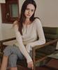 Keoseuteomeokeullagumeon [Italy] Slim Henley Neck Ribbed Knit 5 Color Cowkt010