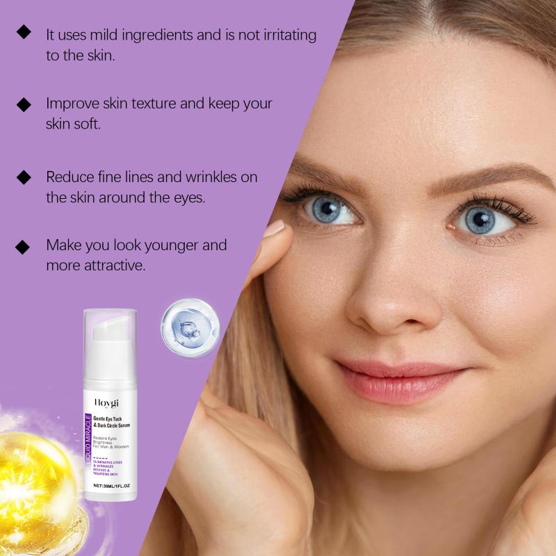 30Ml Anti Dark Circles Eye Serum Gentle Nourish Massage Eye Repair Puffiness Eye Bags Daily Hydrating Eye Serum