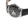 Orient Bambino Automatic Open Heart Wristwatch RN-AG0007B Men's Black