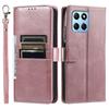 Cover for HONOR X8c,X8b Retro PU Leather Flip Wallet Phone Case Multi Card Slots