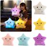 Luminous Glowing Led Colorful Stars Cushion Plush Toy Pillow For Kids' Rooms