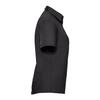 Russell Collection Womens/Ladies Poplin Easy-Care Short-Sleeved Shirt
