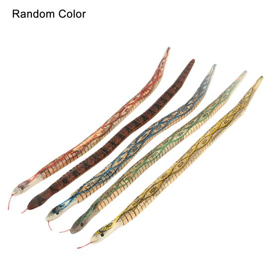 

Модель животного Страшная Компактная Универсальная Деревянная Круглая Игрушка-Змея для Украшения Автомобиля