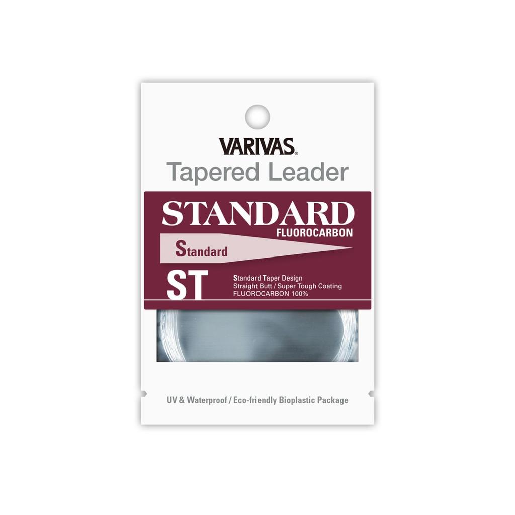 VARIVAS Tapered Leader Standard ST Fluorocarbon 9ft 2X