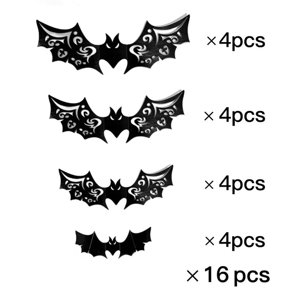 Halloween Stickers, Wall Stickers, Hollowed Out Scenes, Props, Wallpapers, Holiday Decorations